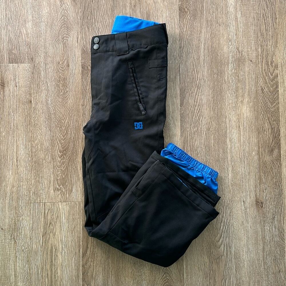 DC Snow Snowboard Pants Black Size Medium‎